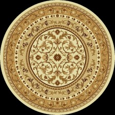 Молдавский ковер из шерсти Floare-Carpet Classic Ermitage 265-1149 круг