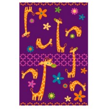 Польский ковер из синтетики Agnella Funky Giraffe a violet
