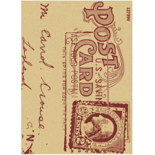 Бельгийский ковер из синтетики (циновка) Mc Three Cottage 4527 3701 natural red